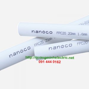ống luồn dây điện tròn Nanoco giá rẻ